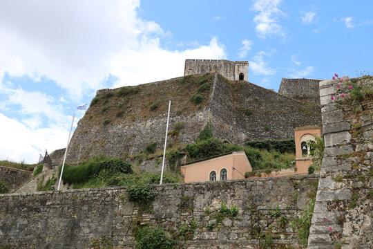 Venetian fortresses of Corfu -Fortress of San Marco, Greece-The old fortress was built by the Venetians in the 16th century