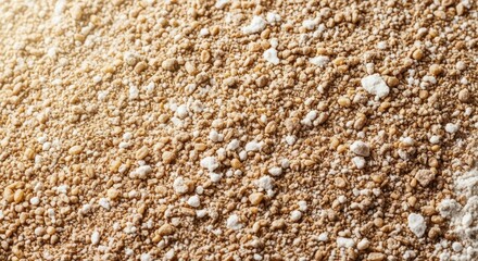 Fototapeta premium Textured background of healthy unprocessed wholemeal grain flour, perfect ingredient for rustic baking and nutritious breakfast foods, fiber, ingredient, raw