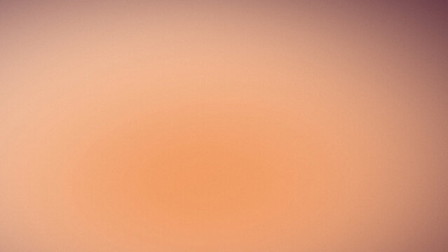Soft gradient background transitions smoothly from a warm peach orange to a muted reddish-brown hue