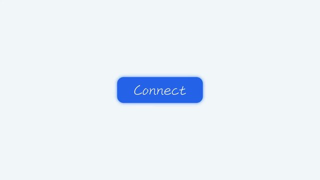 Cyan Circular Loading Spinner Ring Glowing Tech UI Loop