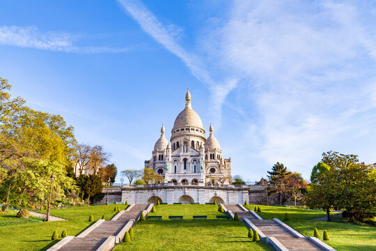 France, Paris, Montmartre, Sacre-Coeur de Montmartre