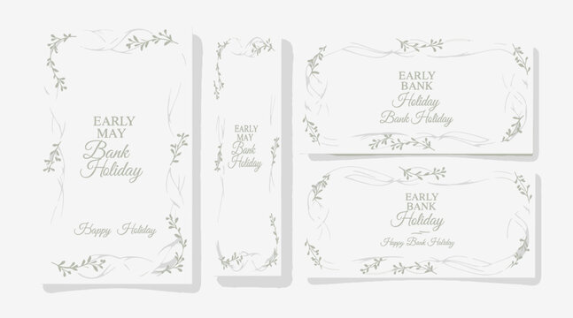 early may bank holiday cards