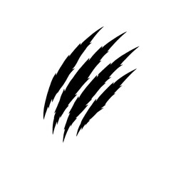 Predator Claw Slash Illustration Set – Tiger, Bear, Eagle and Monster Scratch Vector Collection Black Claw Scratch Symbol Vector Illustration for Gaming, Mascot, Tattoo and T-Shirt Design Aggressive C © sleep