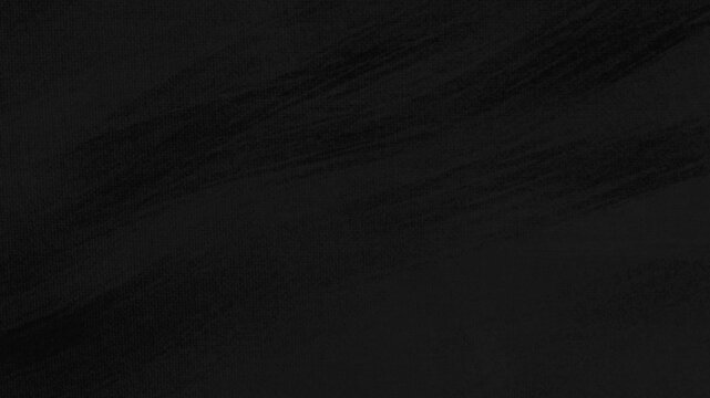 Dark brush strokes sweep diagonally across a solid black canvas. Texture suggests bold, expressive strokes with subtle depth. Minimalist design offers stark contrast and modern aesthetic