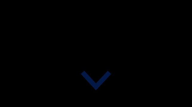 Down directional moving arrow. Upload button concept animation. Swipe Up Arrow moving.