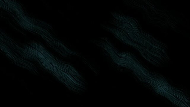 Dark waves ripple softly across a deep blue-black canvas. Curved lines flow with motion, suggesting fluid movement. Abstract pattern evokes calm, mystery, or digital elegance