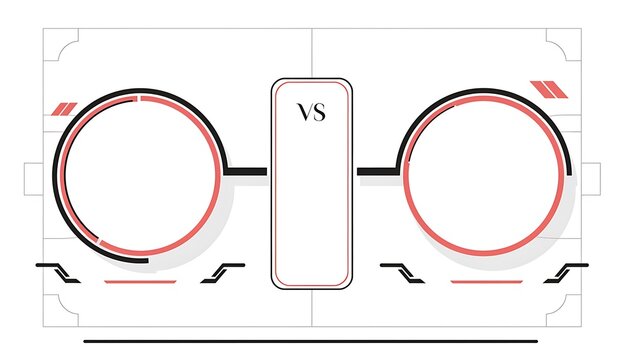Red circles on white background with USB stick.