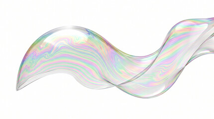 Naklejka premium Luxury premium soap bubble film interference abstract texture background for branding and product photography