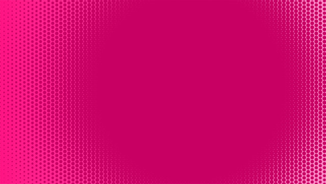 Abstract pink halftone pattern background