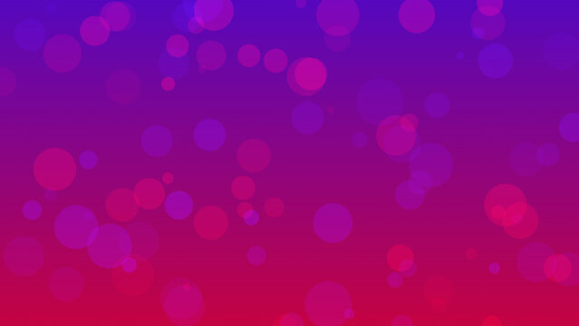 Purple and red bokeh light effect digital illustration