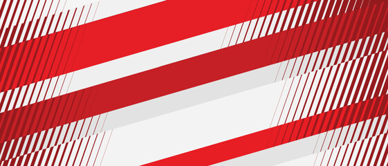 Obraz premium Dynamic Red Sports Background with Diagonal Speed Lines and Modern Geometric Design