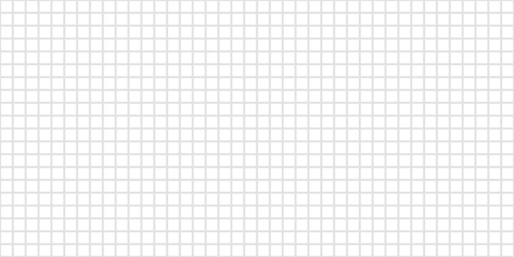 Seamless square grid texture, grid line paper sheet, blank grid sheet for technology, drawing and architecture draft, texture of square graph paper, notebook pattern