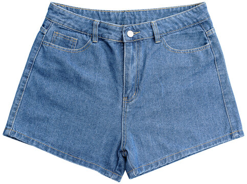 Blue denim shorts jeans