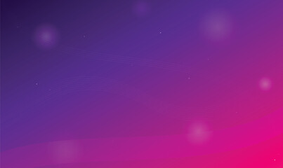 Fototapeta premium Abstract purple and pink gradient background vector with bokeh light flares for website banner