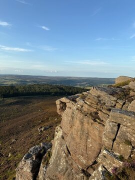 Hiking near Rothbury, Northumberland, United Kingdom