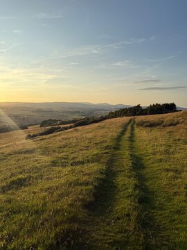 Hiking near Rothbury, Northumberland, United Kingdom