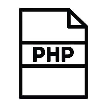 PHP file icon symbol programming language