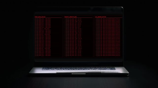 DDoS Attack In Progress: Ping Flood and Traffic Density Map