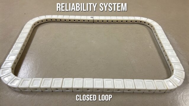 Reliability system design featuring a closed loop configuration with modular components and optimal performance characteristics