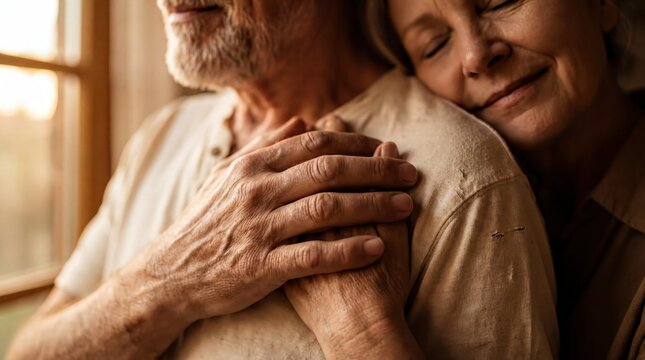 romantic connection, a tender close-up of entwined hands showcasing genuine love and intimacy