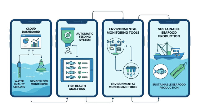 Integrated Smart Aquaculture Technology Ecosystem for Sustainable Automated Fish Farming and Environmental Monitoring