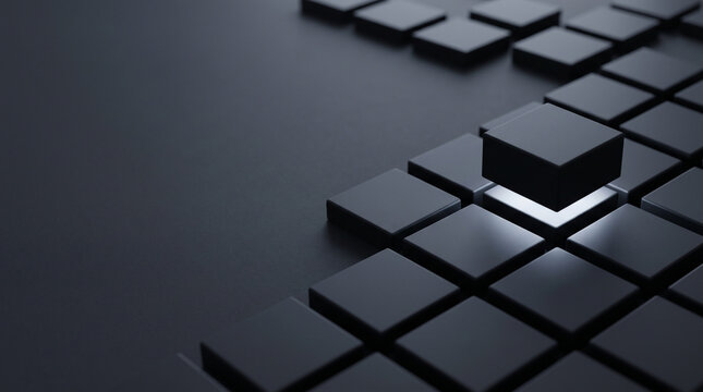 Minimalist abstract AI data vector sorting grid for retrieval augmented generation RAG software landing page hero background