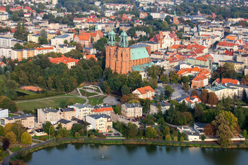 Gniezno aerial view © Wojciech