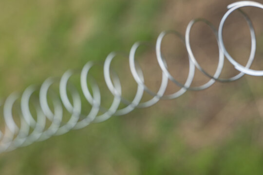 draht zaun strom tierhaltung spiral