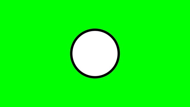 Globe icon with longitude and latitude lines on a green screen background.