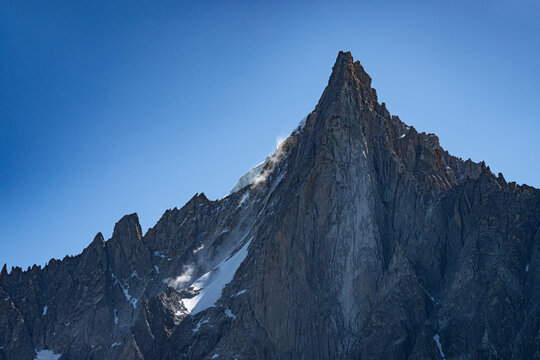 Les Drus, Chamonix, Massif du Mont-Blanc, Haute-Savoie, France, Europe