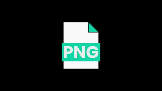 PNG File Icon: A graphic representation of a PNG file format icon, symbolizing digital image files and their use in graphic design and web development.