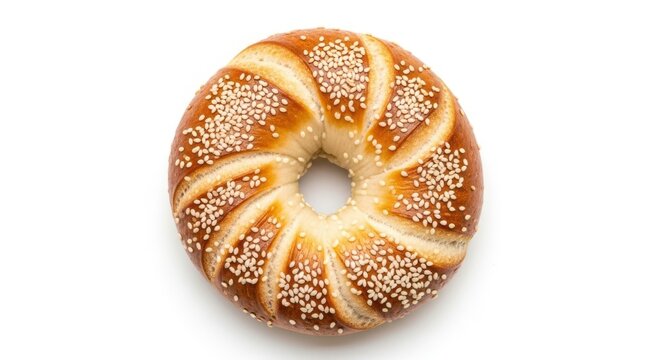 Traditional rosca de reyes bread decorated with dried fruits and nuts for holiday party