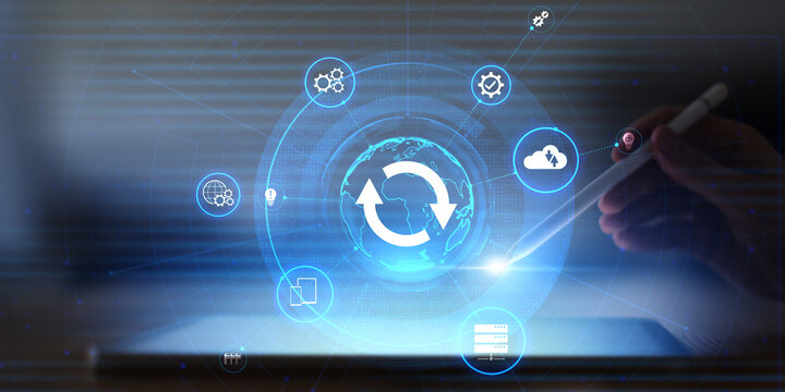 System Update Process for IT Infrastructure Maintenance and Software Synchronization