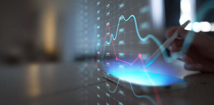 Financial Trading System for Market Analysis and Investment Strategy with Tablet Interaction