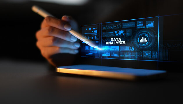 Data Analysis System for Business Intelligence and Decision Making with Interactive Display