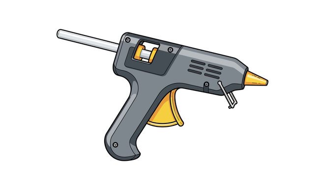 Hot Glue Gun Tool Equipment.