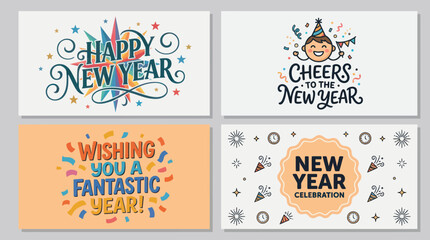 New year celebration greetings and wishes © Lukas