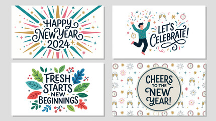 New year celebration greetings and wishes © Lukas