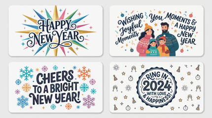 New year celebration greetings and wishes © Lukas
