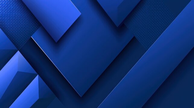 Abstract geometric background with blue shapes