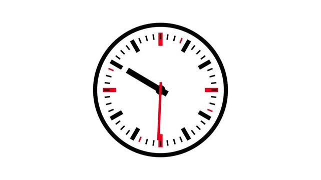 clock stock video footage 4k resolution