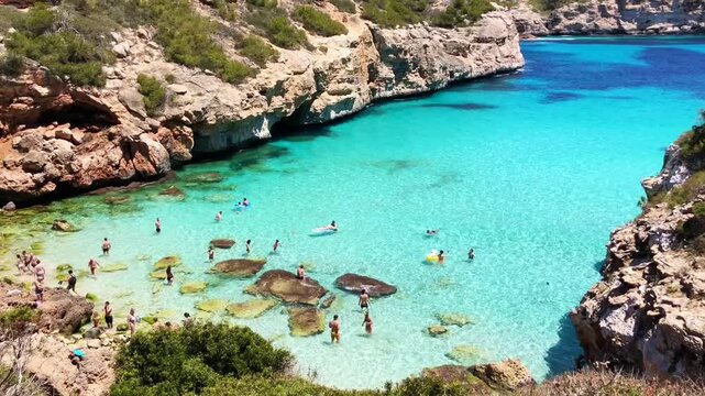 Calo del Moro, Mallorca, Spanien 