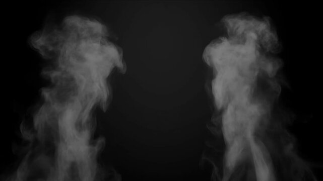 Cinematic smoke cloud background dark mist abstract vapor texture spooky atmosphere mysterious mood fantasy scene dramatic moody design element art minimal atmospheric fog rising copy space