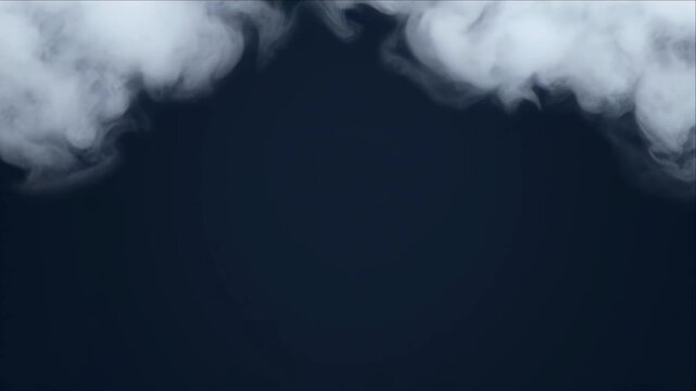 Cinematic smoke cloud background dark abstract texture dreamy atmosphere soft motion design element with misty moody space white fog swirl border mysterious vapor texture for dramatic visual effect