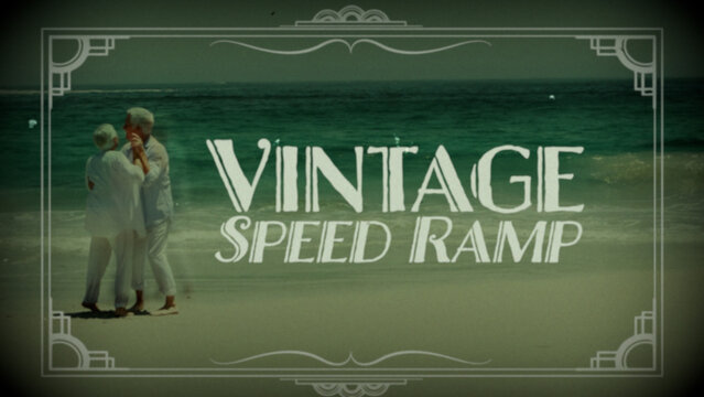 Vintage Slapstick Speed Ramp