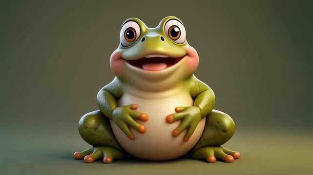 Cute animated baby dragon hatching from egg, fantasy creature, playful expression, green scales, glowing eyes