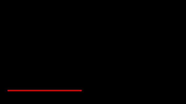 Red Underline Reveal Lower Third Blank Title Overlay Editable Animation Seamless Loop 4K