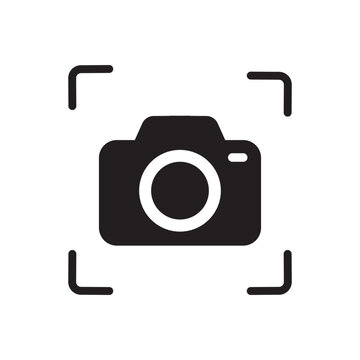 Camera Scan Icon for Image Recognition and Visual Search Technology