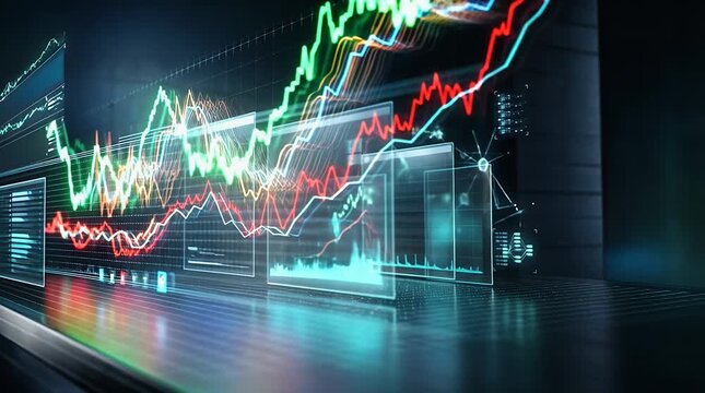 Dynamic Cryptocurrency Market Visualization with Graphs and Coins