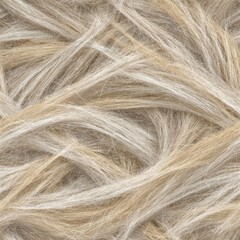 Fototapeta premium Nature's delicate embrace captured in seamless wool texture at macro level